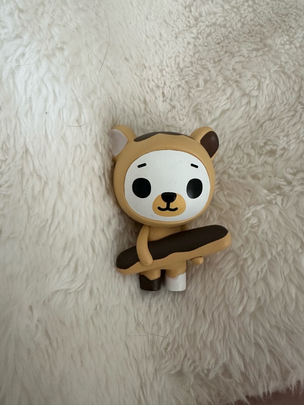 tokidoki Tan and White Bear Figure